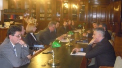 13. februar 2013. Članovi PGP sa Grčkom u Narodnoj skupštini u razgovoru sa predsednikom PGP sa Srbijom u Parlamentu Grčke